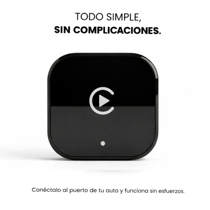 Adaptador inalámbrico CarPlay y Android