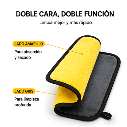 Paño de Microfibra Premium para Auto
