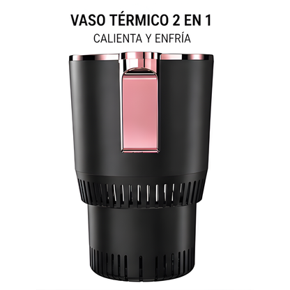 Vaso térmico 2 en 1 para auto