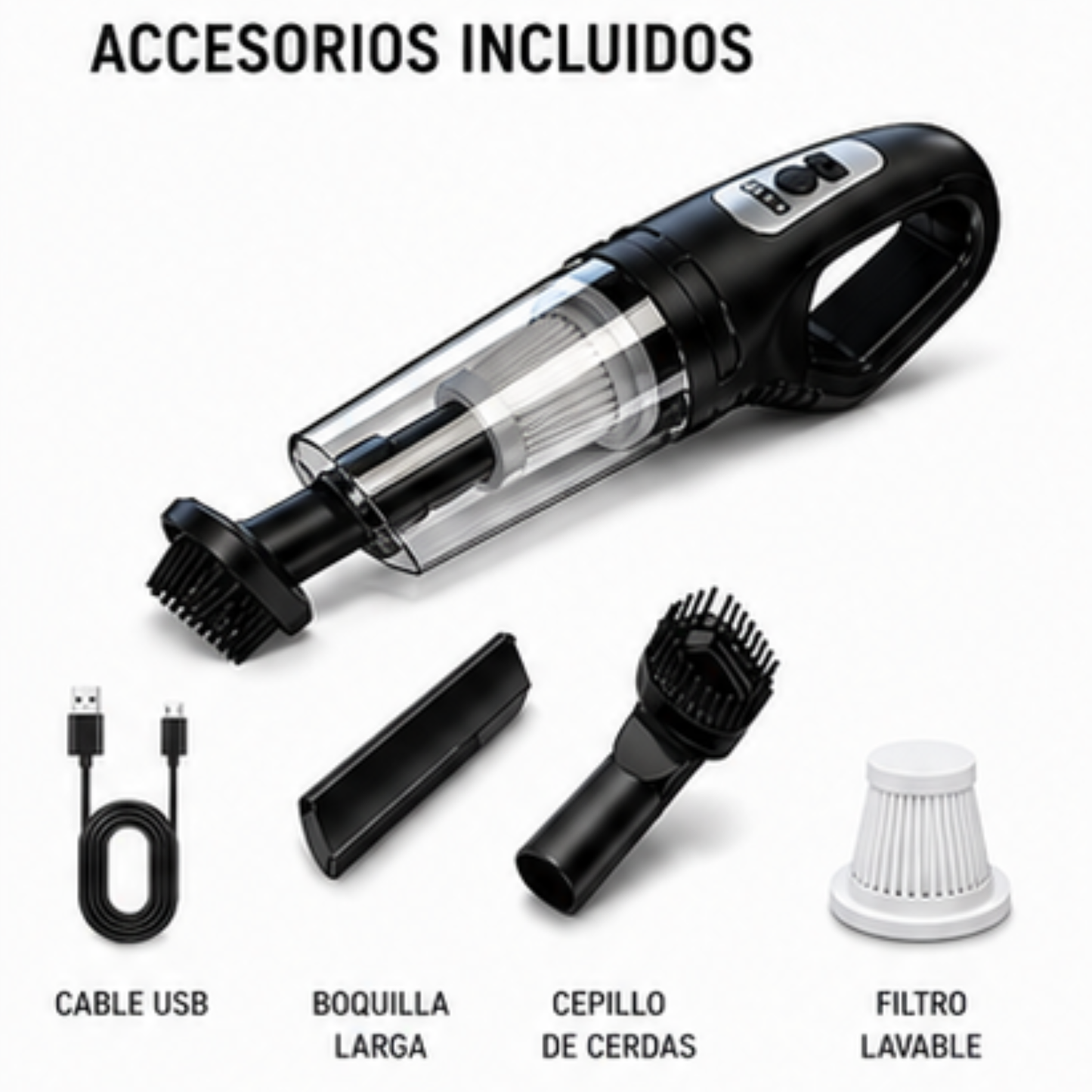 Aspiradora Portátil Inalámbrica