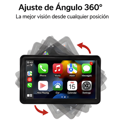Pantalla Multimedia CarPlay y Android Auto con Cámara de Reversa