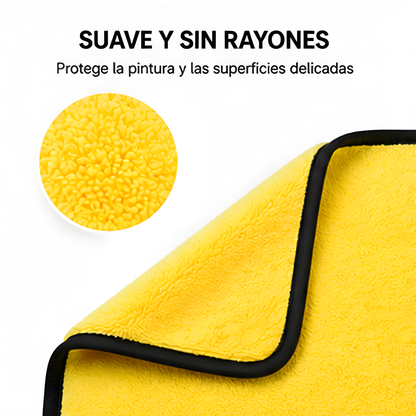 Paño de Microfibra Premium para Auto