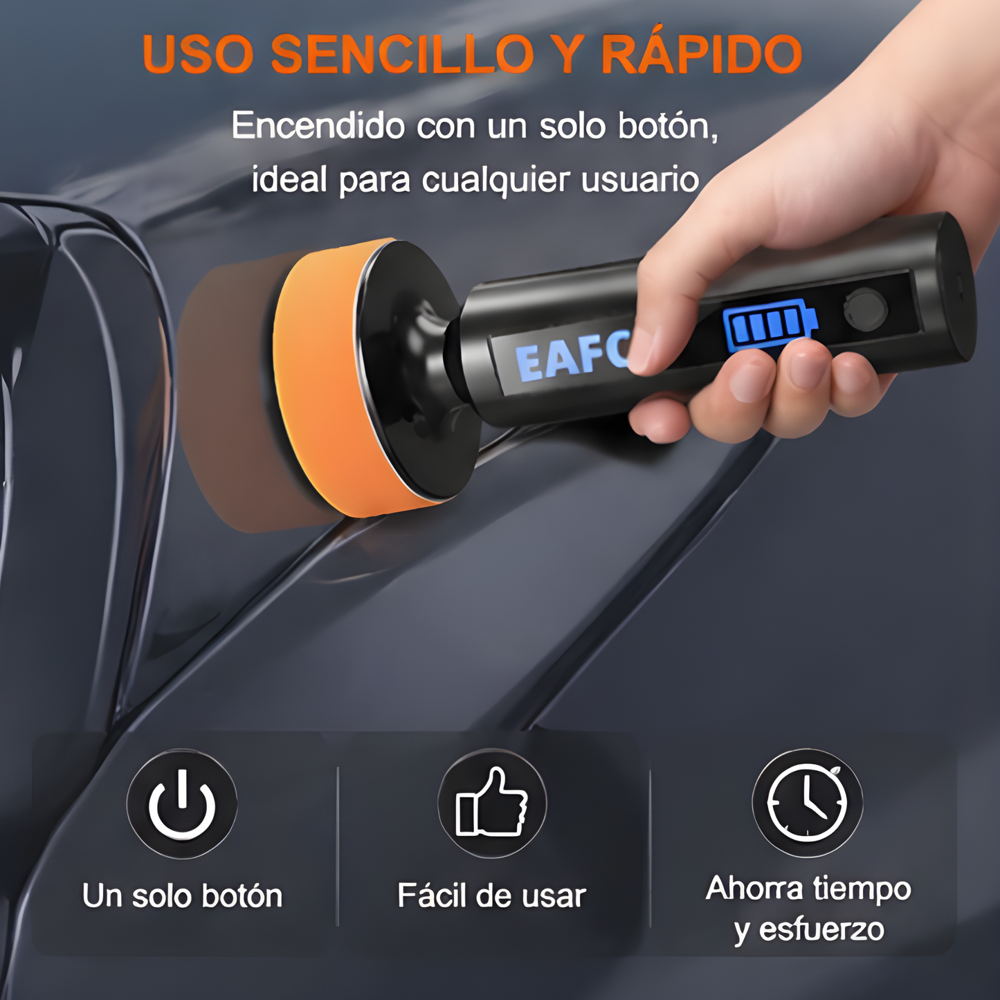Pulidora Inalámbrica para Auto