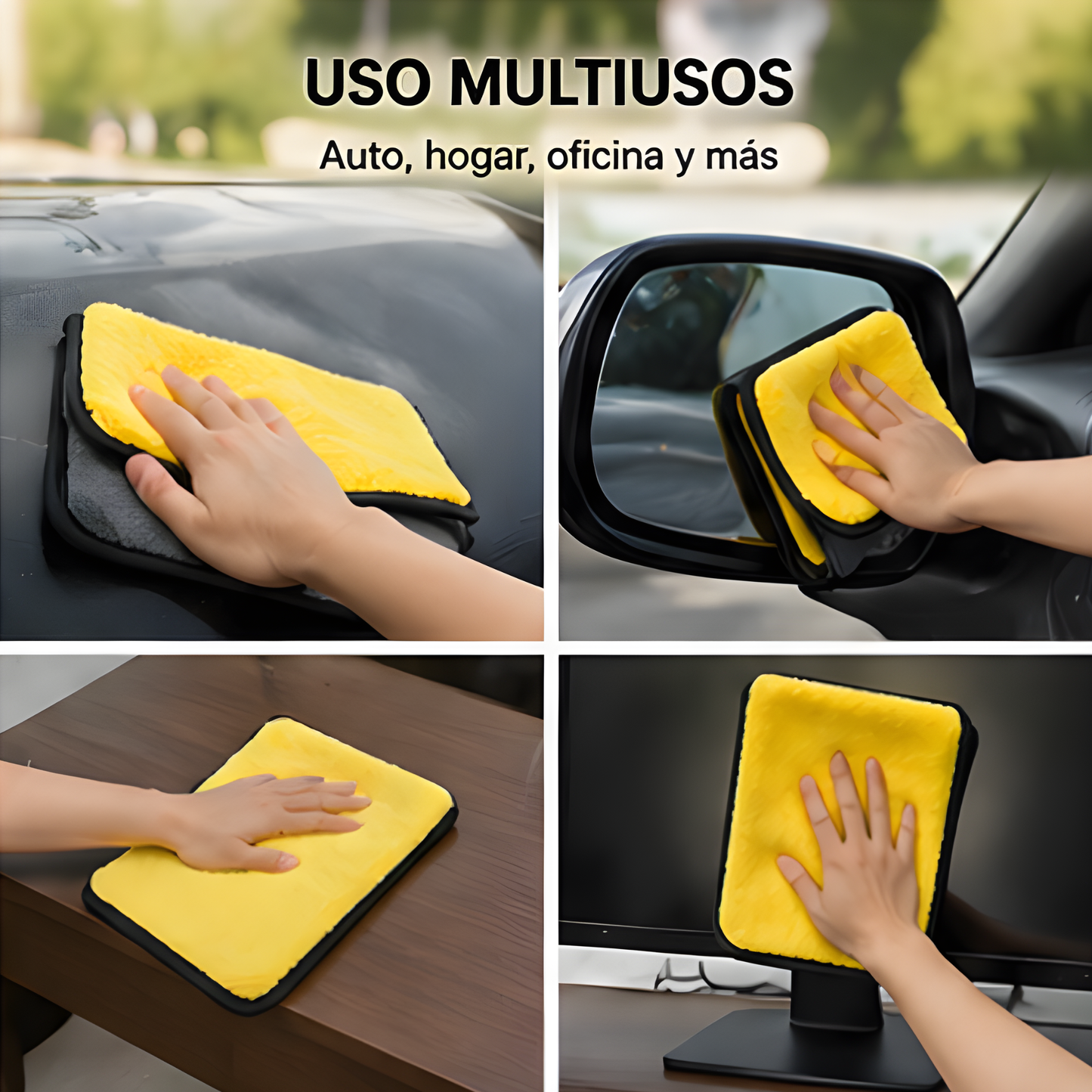 Paño de Microfibra Premium para Auto