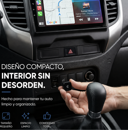 Adaptador inalámbrico CarPlay y Android